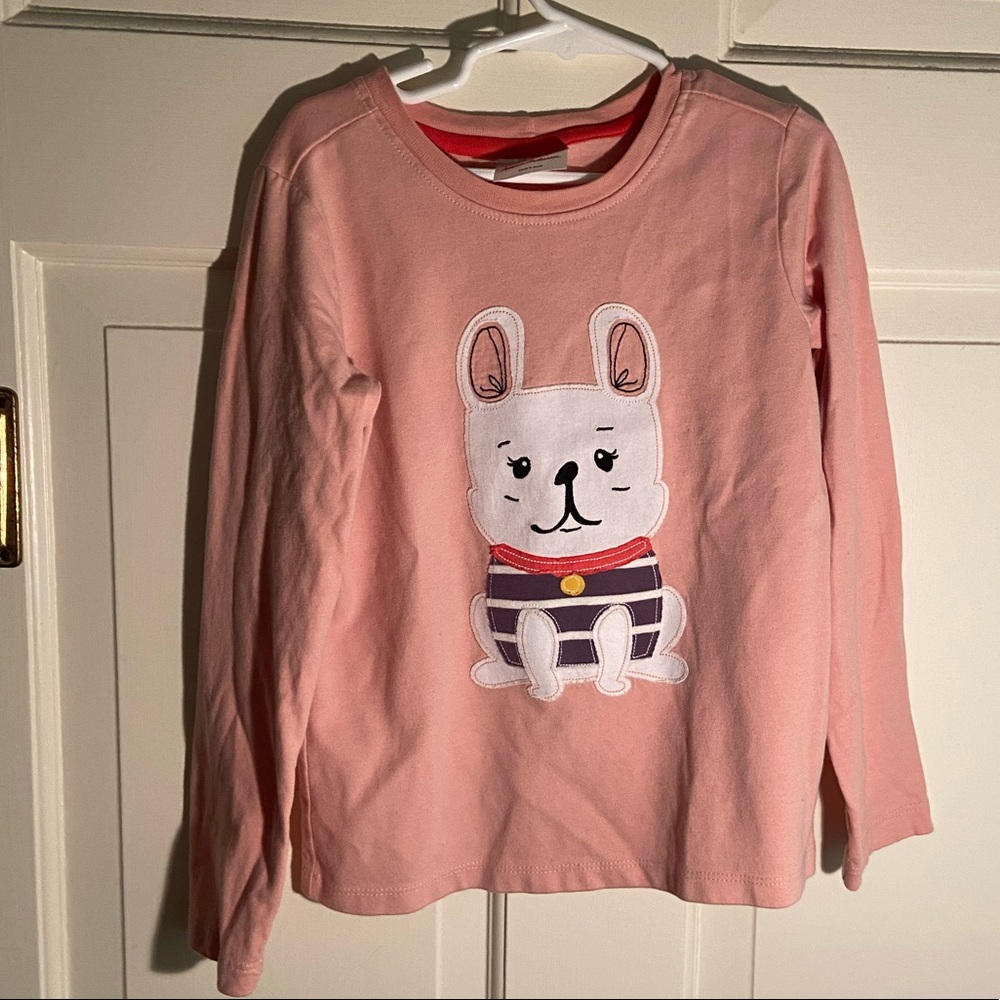Hanna Andersson French Bulldog Shirt